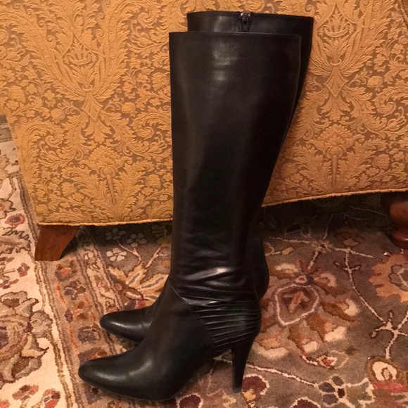 Cole Haan Shoes - Cole Haan Black Leather boots size 9